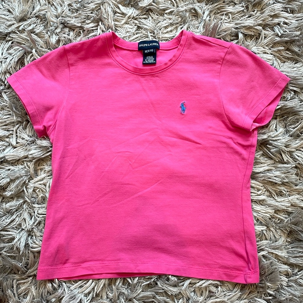Ralph Lauren Hot Pink Baby Tee